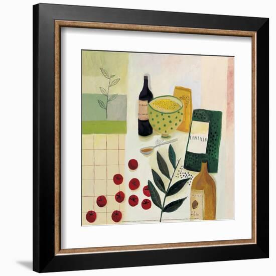 Lentils-Aurelia Fronty-Framed Art Print