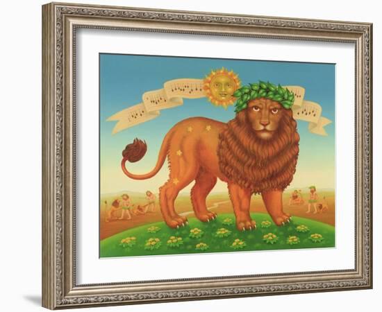 Leo, 1989-Frances Broomfield-Framed Giclee Print