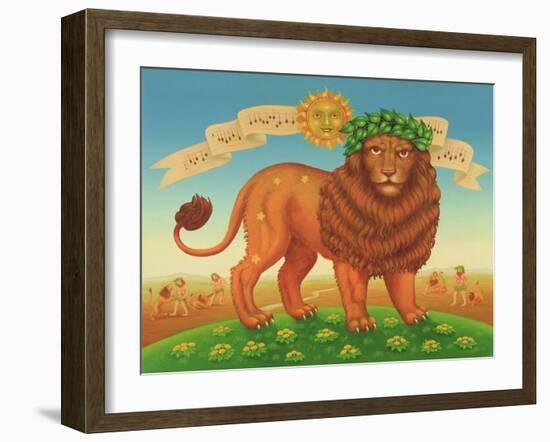 Leo, 1989-Frances Broomfield-Framed Giclee Print