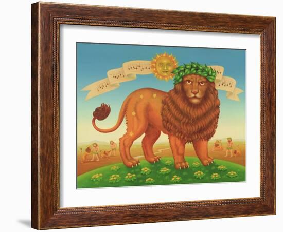 Leo, 1989-Frances Broomfield-Framed Giclee Print