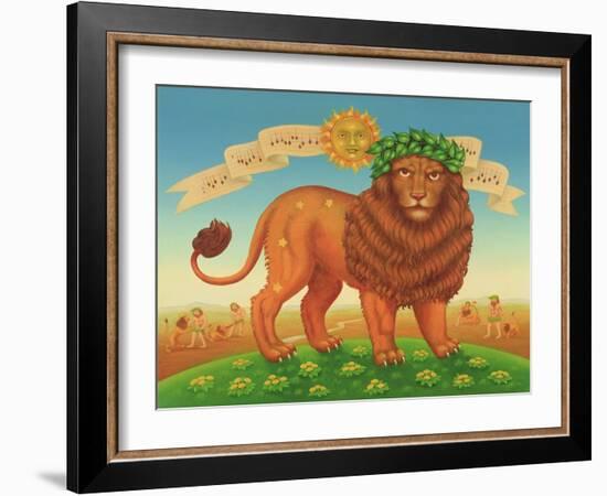 Leo, 1989-Frances Broomfield-Framed Giclee Print