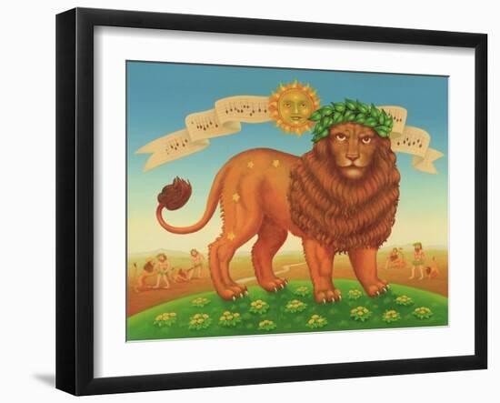 Leo, 1989-Frances Broomfield-Framed Giclee Print