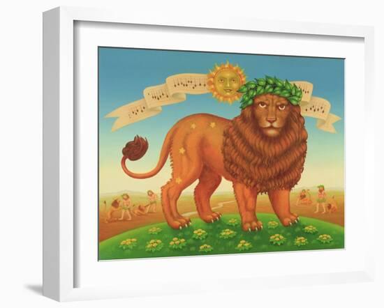 Leo, 1989-Frances Broomfield-Framed Giclee Print