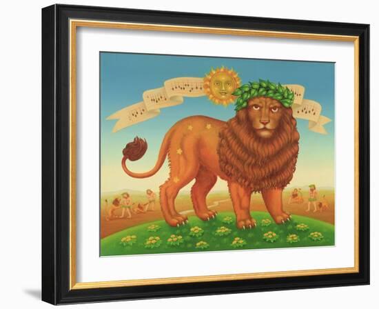 Leo, 1989-Frances Broomfield-Framed Giclee Print