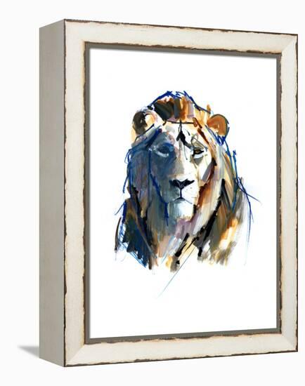 Leo, 2017-Mark Adlington-Framed Premier Image Canvas