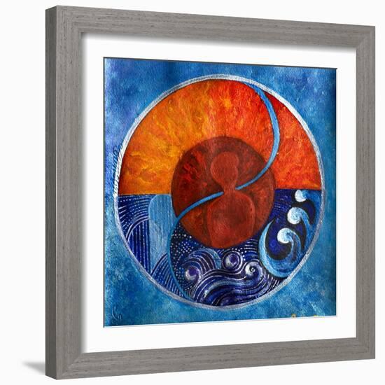 Leo-Aquarius, 2009-Sabira Manek-Framed Giclee Print