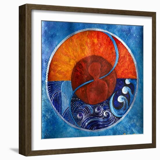 Leo-Aquarius, 2009-Sabira Manek-Framed Giclee Print