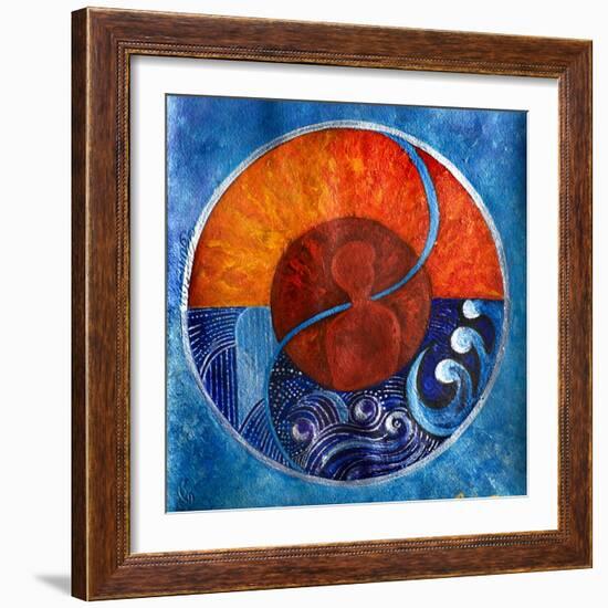 Leo-Aquarius, 2009-Sabira Manek-Framed Giclee Print