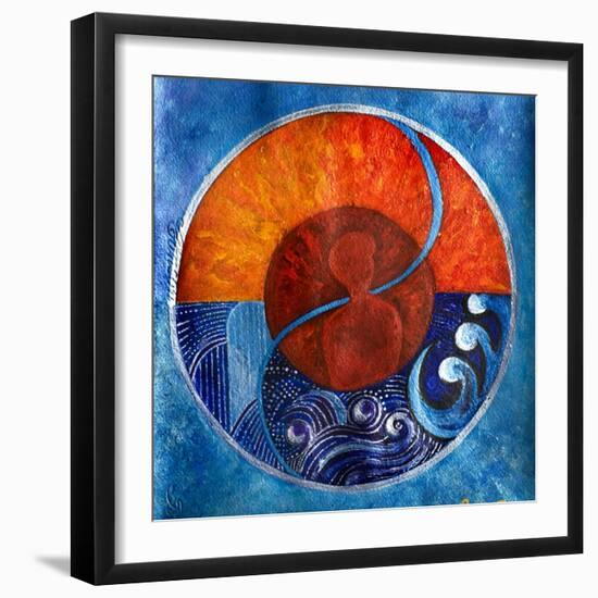 Leo-Aquarius, 2009-Sabira Manek-Framed Giclee Print