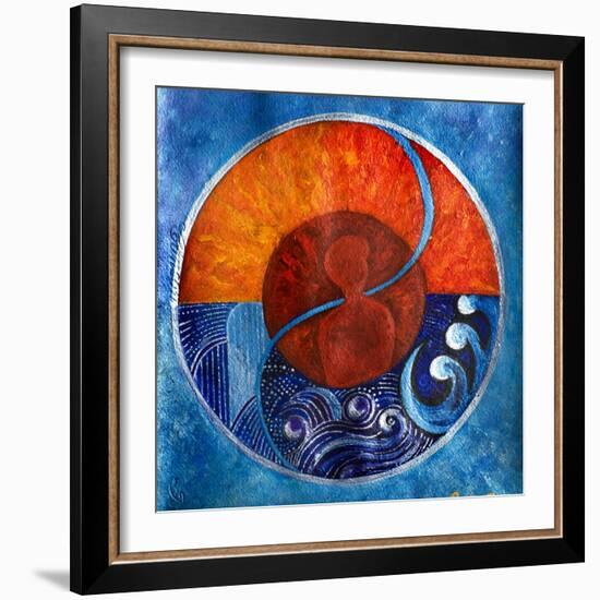 Leo-Aquarius, 2009-Sabira Manek-Framed Giclee Print