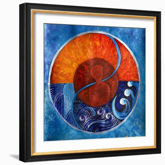 Leo-Aquarius, 2009-Sabira Manek-Framed Giclee Print