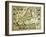 Leo Belgicus Map - Hendrik Floris Van Langren Pre 1609-Vintage Lavoie-Framed Giclee Print