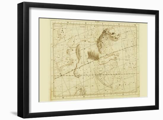 Leo the Lion-Sir John Flamsteed-Framed Art Print