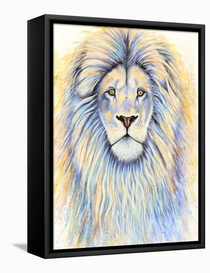 Leo the Lion-Michelle Faber-Framed Premier Image Canvas