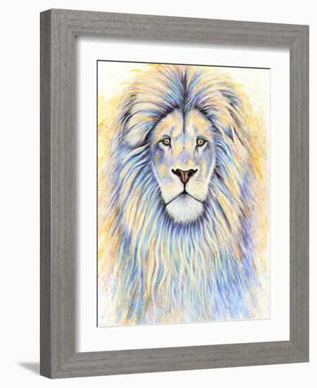 Leo the Lion-Michelle Faber-Framed Giclee Print