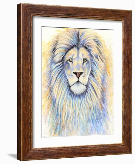 Leo the Lion-Michelle Faber-Framed Giclee Print