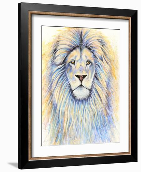 Leo the Lion-Michelle Faber-Framed Giclee Print