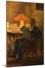 Leo Tolstoy with a Newspaper, 1901-Leonid Osipovich Pasternak-Mounted Giclee Print