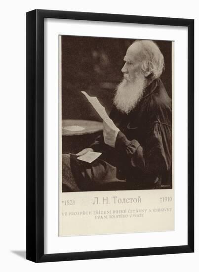 Leo Tolstoy-null-Framed Photographic Print