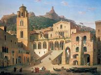 Der Domplatz Von Amalfi, 1859-Leo Von Klenze-Giclee Print