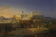 The Acropolis of Athens, 1846-Leo Von Klenze-Framed Premier Image Canvas