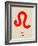 Leo Zodiac Sign Red-NaxArt-Framed Art Print