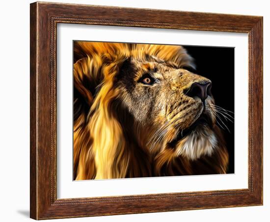 Leo-Lord Amihere-Framed Giclee Print