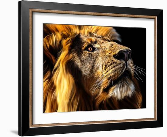 Leo-Lord Amihere-Framed Giclee Print