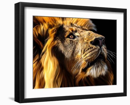 Leo-Lord Amihere-Framed Giclee Print