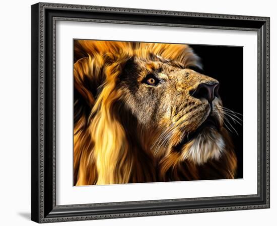 Leo-Lord Amihere-Framed Giclee Print