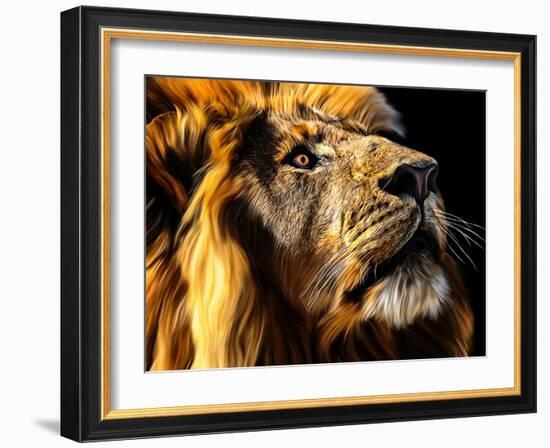 Leo-Lord Amihere-Framed Giclee Print