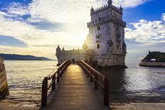 Torre De Belem - Famous Landmark of Lisbon , Portugal-leoks-Photographic Print