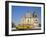 Leon, American Yellow Bluebird Bus Driving Past San Juan Church, Nicaragua-Jane Sweeney-Framed Photographic Print