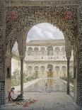 The Cabinet of the Infantas in the Room of the Two Sisters, the Alhambra, Granada, 1853-Leon Auguste Asselineau-Framed Giclee Print