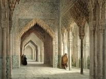 The Court of the Alberca in the Alhambra, Granada, 1853-Leon Auguste Asselineau-Giclee Print