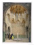 The Court of the Lions, the Alhambra, Granada, 1853-Leon Auguste Asselineau-Framed Giclee Print