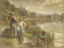 Paying the Harvesters, 1882-Léon Augustin L'hermitte-Giclee Print