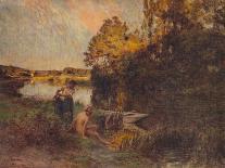 Gleaners at Sunset, 1889-Leon-Augustin Lhermitte-Framed Giclee Print