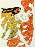 Décor for Debussy's Ballet L'Apres-Midi D'Un Faune (The Afternoon of a Fau), 1912-Leon Bakst-Giclee Print