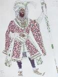 Odalisque, Costume Design for the Ballet Sheherazade by N. Rimsky-Korsakov, 1910-Léon Bakst-Giclee Print