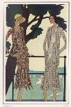 Brides Les Bains, 1929 (Colour Litho)-Leon Benigni-Framed Giclee Print