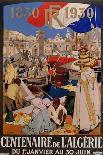 The Port of Algiers, 1924-Leon Cauvy-Giclee Print