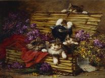 Mischief in the Air-Leon Charles Huber-Giclee Print