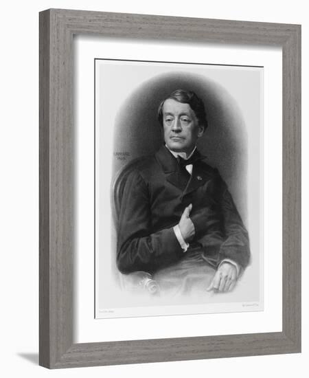 Leon Emmanuel Simon Joseph Comte de Laborde French Archaeologist-Lafosse-Framed Art Print