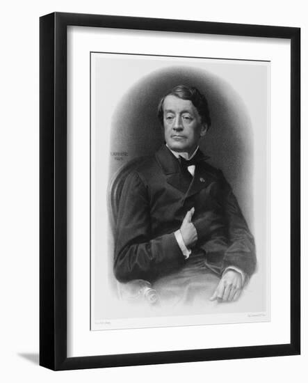 Leon Emmanuel Simon Joseph Comte de Laborde French Archaeologist-Lafosse-Framed Art Print