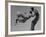 Leon James and Willa Mae Ricker Demonstrating a Step of the Lindy Hop-Gjon Mili-Framed Premium Photographic Print