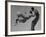 Leon James and Willa Mae Ricker Demonstrating a Step of the Lindy Hop-Gjon Mili-Framed Premium Photographic Print