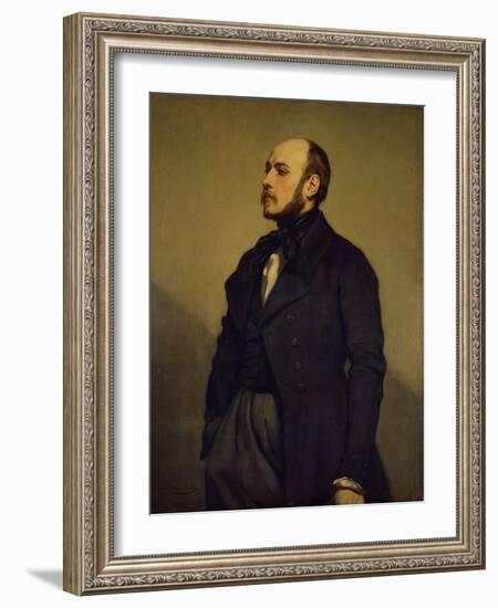 Leon Ohnet (Oil on Canvas)-Thomas Couture-Framed Giclee Print