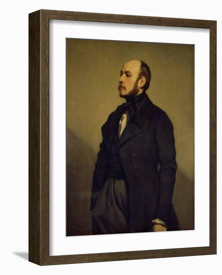 Leon Ohnet (Oil on Canvas)-Thomas Couture-Framed Giclee Print