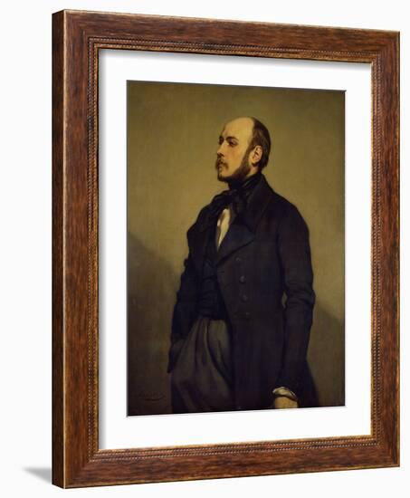 Leon Ohnet (Oil on Canvas)-Thomas Couture-Framed Giclee Print